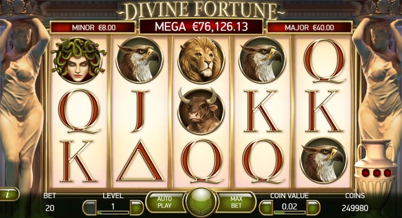 Divine fortune free spins